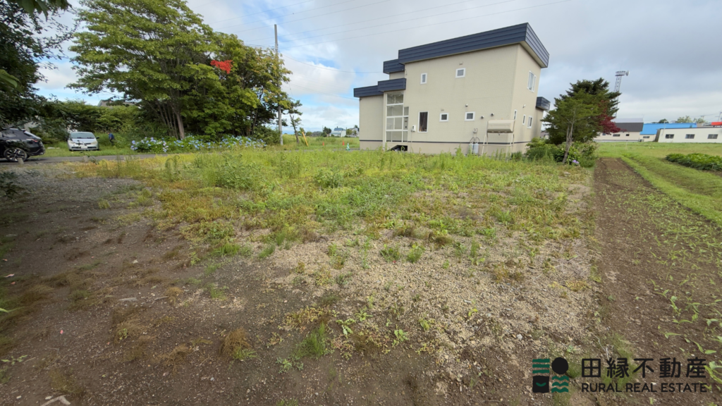 江別市まで約２０分・札幌市まで４０分の便利な当別町の住宅用地