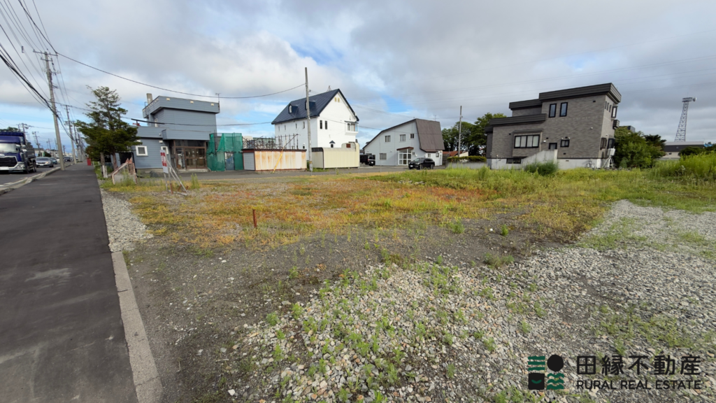 国道沿い２００坪の宅地（事業用地）